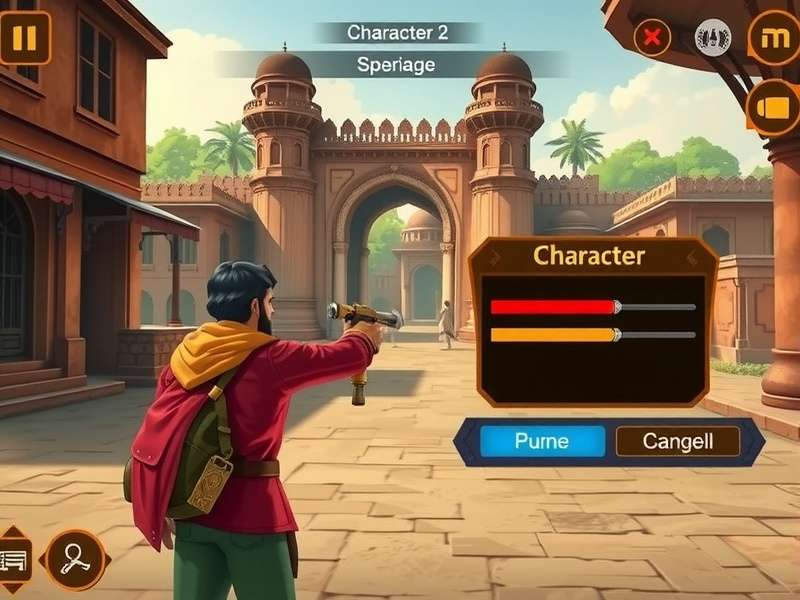 Pune Heroic Quest character customization screen